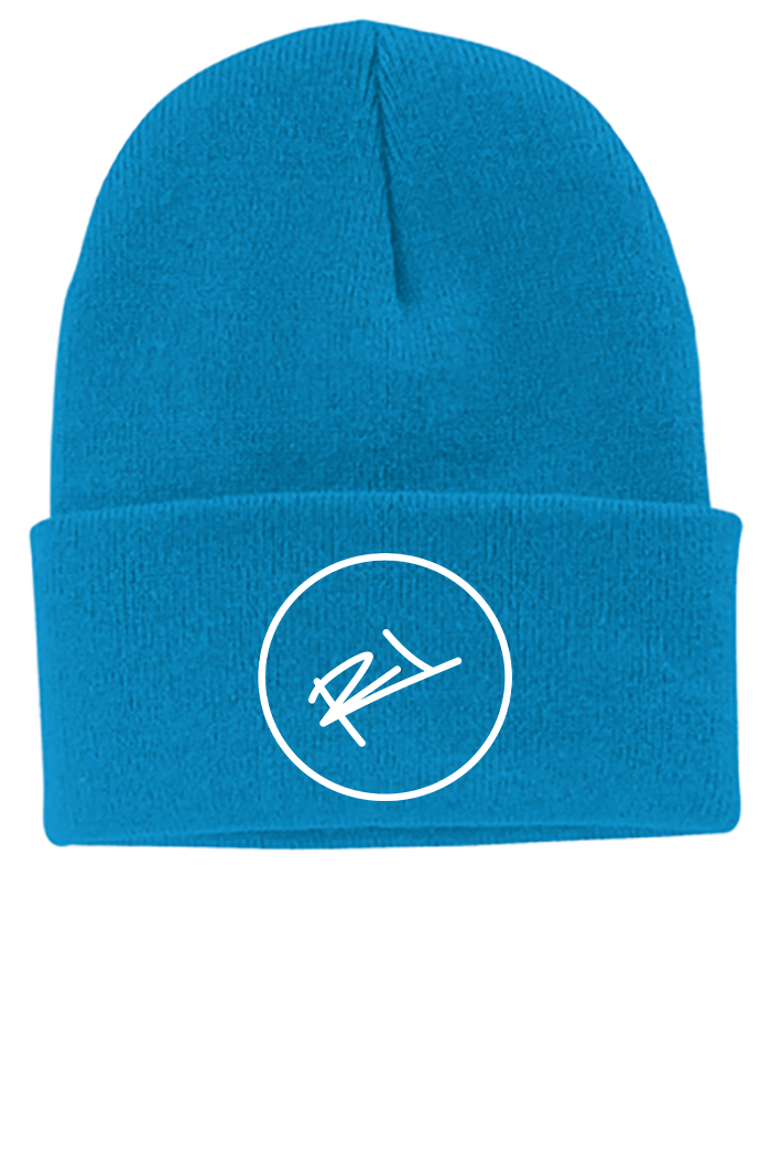 ReL BRAND LOGO BEANIE NEON BLUE | TheReLClothingBrand ReL BRAND LOGO BEANIE NEON BLUE | TheReLClothingBrand